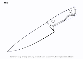 Standard printable step by step. Learn How To Draw A Knife Tools Step By Step Drawing Tutorials