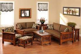 Known for its heavy oak furniture with straight. Mission Style Living Room Furniture Wooden Living Room Furniture Wooden Living Room Wooden Sofa Designs