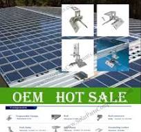 Trapezoidal metal roof with clamps, SPC-RF-CK02-HR