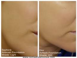 Sephora Collection Perfection Mist Airbrush Foundation Vs