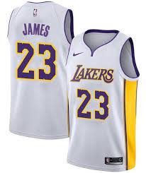 Welcome king james to los angeles with lebron lakers gear from dick's sporting goods. Men 23 Lebron James Jersey White Los Angeles Lakers Swingman Jersey Lebron James Los Angeles Lakers Lebron James Team