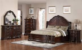 Buy bedroom sets in san diego. Edington Traditional Dark Brown Wood Master Bedroom Set Bed Furniture Platform Bed Designs Bed Design