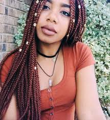 Pictures] Master Collection of 52 BURGUNDY BOX BRAIDS