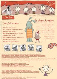 Http Www Comptinesetjeuxdedoigts Com Wp Content Uploads 2011 05 Fiche17 Gif Comptine Et Jeux De Doigts 5 Sens Comptines