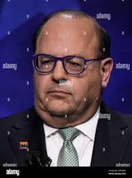 Mayoral candidate Allan Domb takes part in a Democratic primary debate at  the WPVI-TV studio in Philadelphia, Tuesday, April 25, 2023. (AP Photo/Matt  Rourke Stock Photo