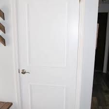 Remove the door from its hinges and place on a flat surface. How To Paint An Interior Door Home By Jenn