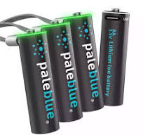 Paleblue | USB Rechargeable Lithium Batteries