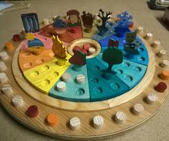 Wooden Interactive Calendar Interactive Calendar Wooden Calendar Kids Calendar