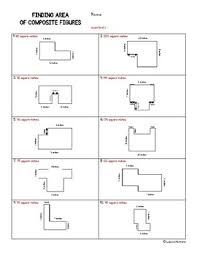 Using the illustration below for the answer is 77.5 square inches. Teks 3 6d Finding Area Of Composite Figures Student Worksheet Tpt