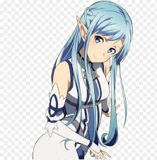 Maybe you would like to learn more about one of these? I Re Made My Blue Asuna Skin I Hope You Enjoy It C Sword Art Online Asuna Blue Png Image With Transparent Background Toppng