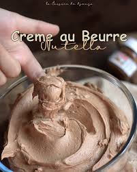 Creme Au Beurre Nutella Facile Pour Design Cakes In 2020 Creme Cupcake Nutella Delish Cakes
