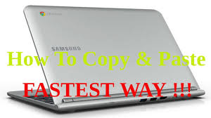 First you have to select the texts which you want to copy using your touchpad as shown below How To Copy Paste On A Samsung Google Chromebook Fastest Way Youtube