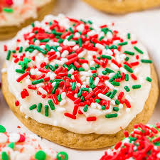 Cookie like the archway cookies i bought years ago. Soft Frosted Sugar Cookies With Sprinkles Averie Cooks