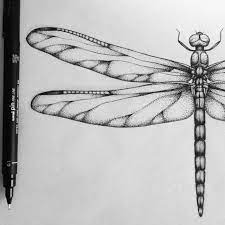 Geometric Pointillism Hatch Tattoos Dragonfly Tattoo Dragonfly Tattoo Design Bow Tattoo Designs