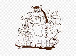 Ragam fauna di kebun binatang, peraturan wisata kebun binatang, kebun binatang di wilayah setempat, serta. Buku Mewarnai Kebun Binatang Pesan Gambar Png