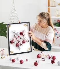 Weihnachtsdeko Aus Christbaumkugeln Selber Machen Christbaumkugeln Weihnachtsdeko Baum Basteln