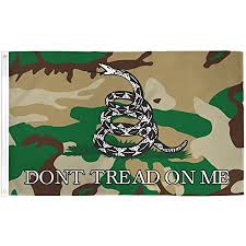 After the revolution, the rattlesnake flags became less common. Amazon Com 3 X5 Gadsden Camo Don T Tread On Me American Flag Outdoor Flags Garden Outdoor