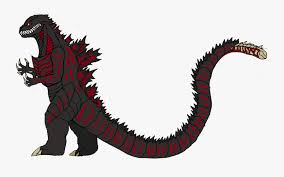 Drawn Godzilla Cute Shin Godzilla Godzilla Coloring Pages Free Transparent Clipart Clipartkey