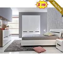 Gaya Sederhana Penjualan Panas Set Tempat Tidur Warna Putih ...