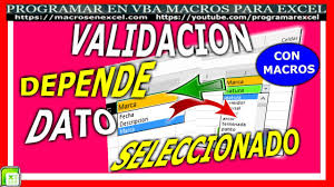 4.2 out of 5 stars 7,551. 533 Como Crear Lista De Validacion Depende Valor Celda Con Macro Excel Vba