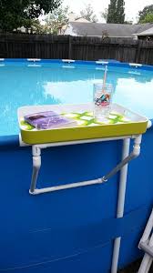 Pvc Tray Holder For Intex Metal Frame Pool Pools Intex Pool Pool Landscaping Free Pool