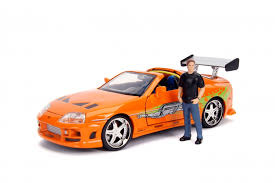 The 2020 toyota supra will be featured in the next fast and furious film, based on photos posted to instagram. 1 24 Toyota Supra W Brian O Conner Fast Furious Metals Die Cast