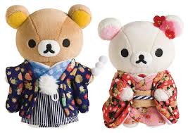 懶熊部屋 rilakkuma 日本正版 拉拉熊 懶懶熊 七周年 世界的拉拉熊 和服 娃娃 玩偶 吊飾 露天拍賣 cute stuffed animals plush animals kawaii toys