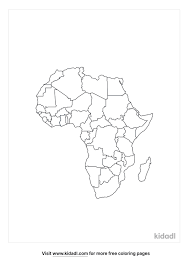 Create your own custom map of africa. Africa Map Coloring Pages Free World Geography Flags Coloring Pages Kidadl