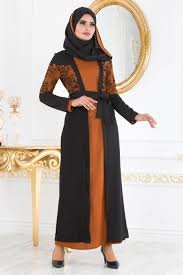 Nayla Collection Tesettur Sik Abaya Modelleri Elbise The Dress Moda Stilleri