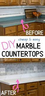 How To Make Your Own Marble Countertops Painting Kitchen Countertops Diy Kitchen Remodel Countertop Remodel