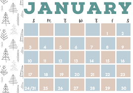 January 2021 Calendar: 10 Free Printable Designs! – KorraShay.com