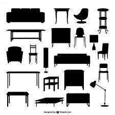 Furniture Outlines Free Vector Furniture Removal Furniture Shop Autocad Tutorial