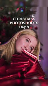 Giant Red Bow Christmas Photo