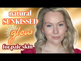 Natural SUNKISSED Makeup for PALE Skin