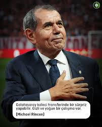 Galatasaray kaleci transferinde bir sürpriz yapabilir. Gizli ve yoğun bir  çalışma var. (Michael Rincon) #Galatasaray #Transfer