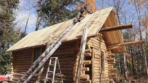 Content posted in this community. Canadian Man Builds Impressive Log Cabin By Himself In Time Lapse Video Abc News