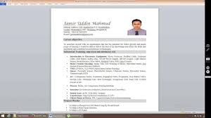 How To Insert Photo In Resume In Ms Word 2019 Youtube