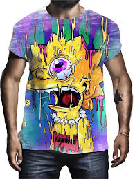 Nesse vídeo ensino a desenhar personagens e rostos. Camisa Camiseta Lisa Simpson Psicose Os Simpsons No Elo7 Influencia Urbana 14b48c2