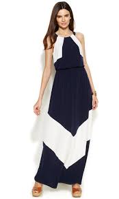 Vince Camuto Colorblock Halter Maxi Dress Vincecamuto Colorblock Black White Navy Halter Dress Fashion Womens Dresses Review Dresses Dresses
