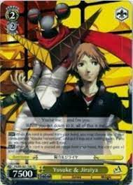 Yosuke & Jiraiya - Persona 4 ver.E - Weiss Schwarz