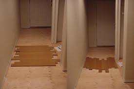 Running the flooring boards from the main entrance of a room toward the opposite wall simplifies the sightline and makes the room appear less busy. Direction To Install Hardwood Floors Ceramic Tile Advice Forums John Bridge Ceramic Tile