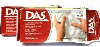 Масса для моделирования DAS, 150 г, белая — купить в интернет-магазине в  Москве по цене 175 руб.
