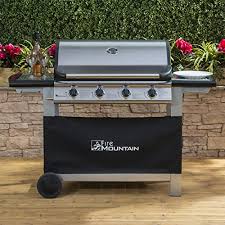 What makes outdoor gas griddles different? Fire Mountain Everest 4 Burner Gas Barbecue Barbecue Outdoor Dining Barbecues