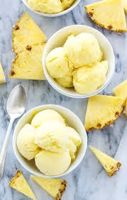 Pina Colada Sorbet Sorbet Recipes Boozy Ice Cream Food