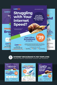 Internet Broadband Flyer Psd Template Psd Broadband Internet Flyer Flyer Template Psd Templates Flyer