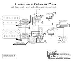 Dual humbucker guitar wiring diagram source: 2 Humbuckers 3 Way Toggle Switch 2 Volumes 2 Tones Coil Tap Toggle Switch Coil Guitar
