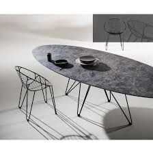 Oval table oval table /. Table De Repas Ceramique Wire Joli Noorden Design