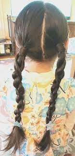 Coiled Rope Braid Low Pigtails Hair Styles Cool Hairstyles Pigtail Braids