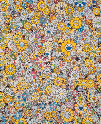 Field of smiling flowers is an absolutely stunning example murakami's superflat style. Takashi Murakami Flowers Happy Smile Flower Posters Mixed Media By Sadek Abed