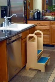 Step stools offer a better solution by allowing kids to sit on a toilet, reach a bathroom sink, and safely work at a kitchen counter. Top 10 Best Step Stool For Toddlers To Reach Sink Comparison Kitchen Step Stool Step Stool Kids Wooden Step Stool